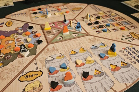 Plateau roue du jeu Fromage