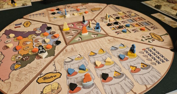 Plateau roue du jeu Fromage