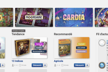 Jeux de société en ligne
